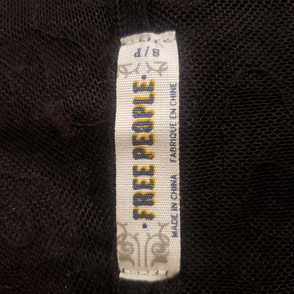 SOLD ***" Free people sheer top - Picture 6 of 6
